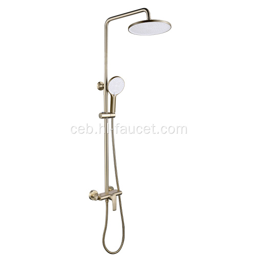 Thermostatic Bath Rain Shower Mixer Faucet Shower Set